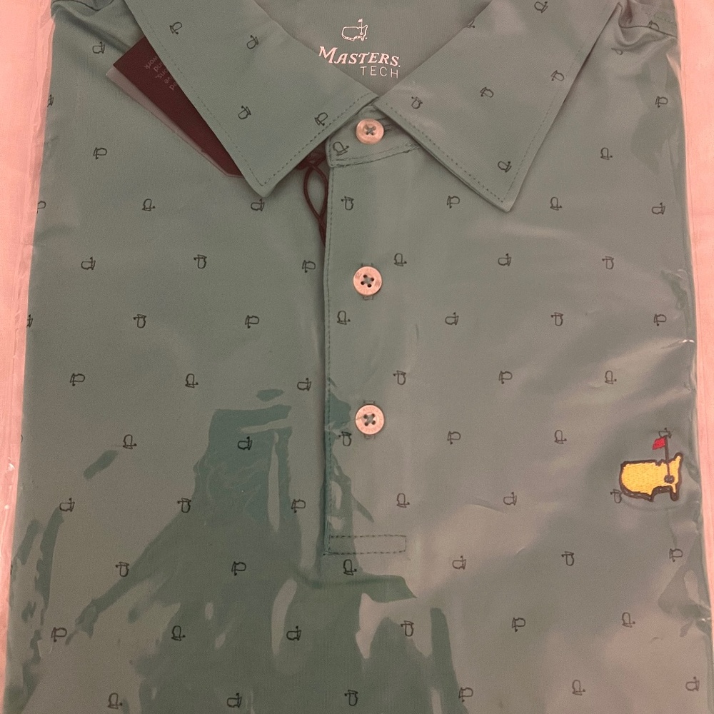 Masters Green Technical Polo
